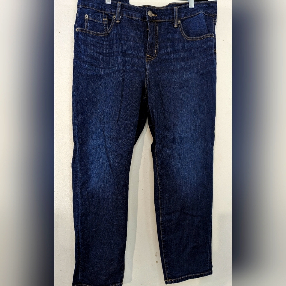 Torrid Womens Perfect Boyfriend Ankle Jeans Vintage Stretch Distressed Denim 18